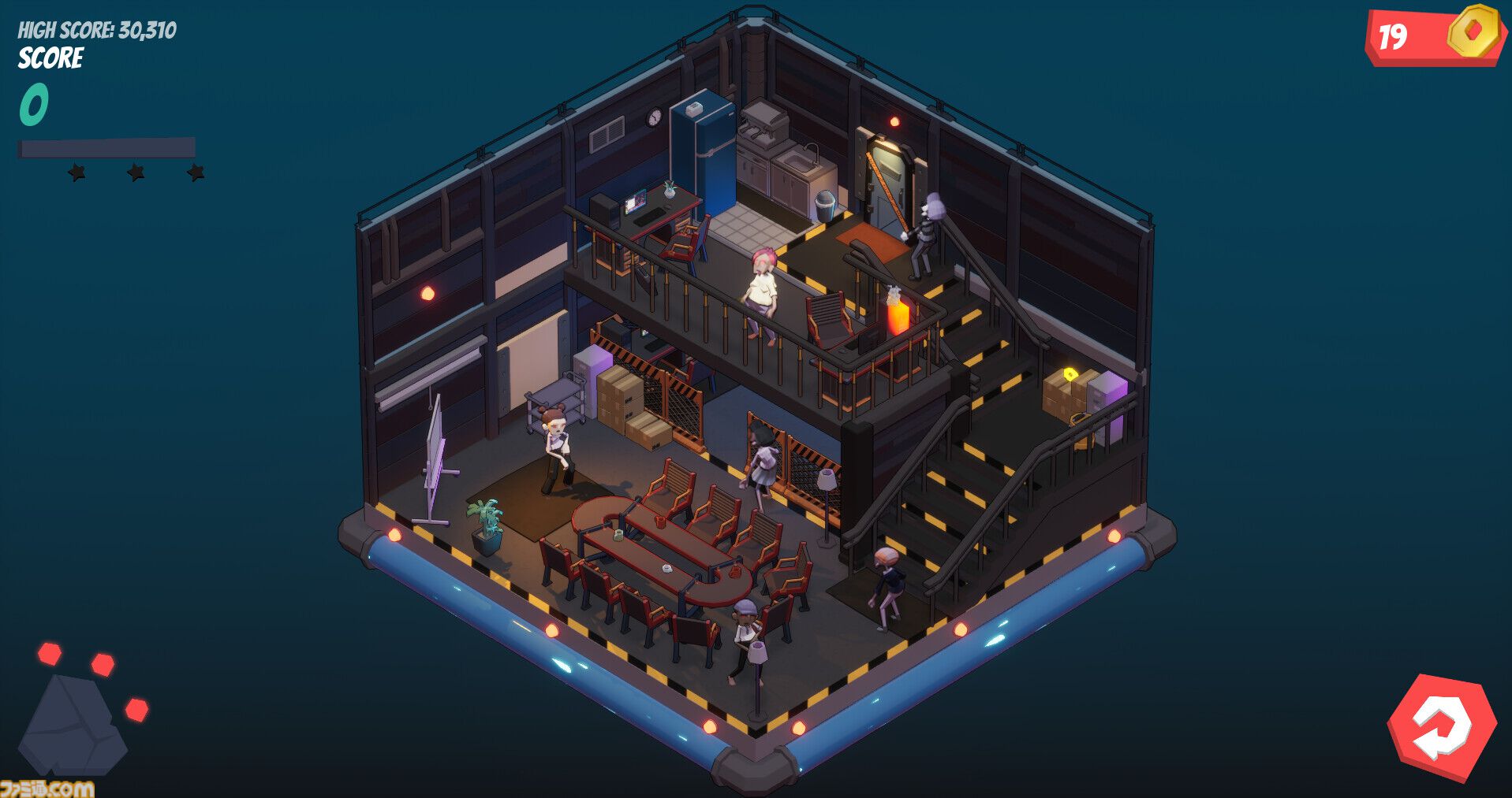 不当解雇の復讐で会社の備品を壊しまくれ！ オフィス破壊ゲーム『Office Fight』がSteamで配信開始