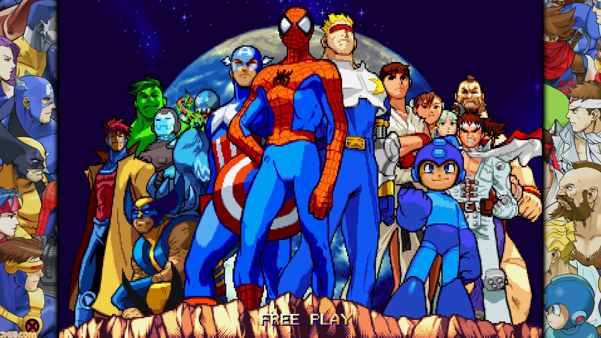 憲磨呂いるじゃん!!『マーベルVSカプコン ファイコレ』先行レビュー第2弾。隠しキャラもお手軽に使える、神コレクションタイトル間違いナシ