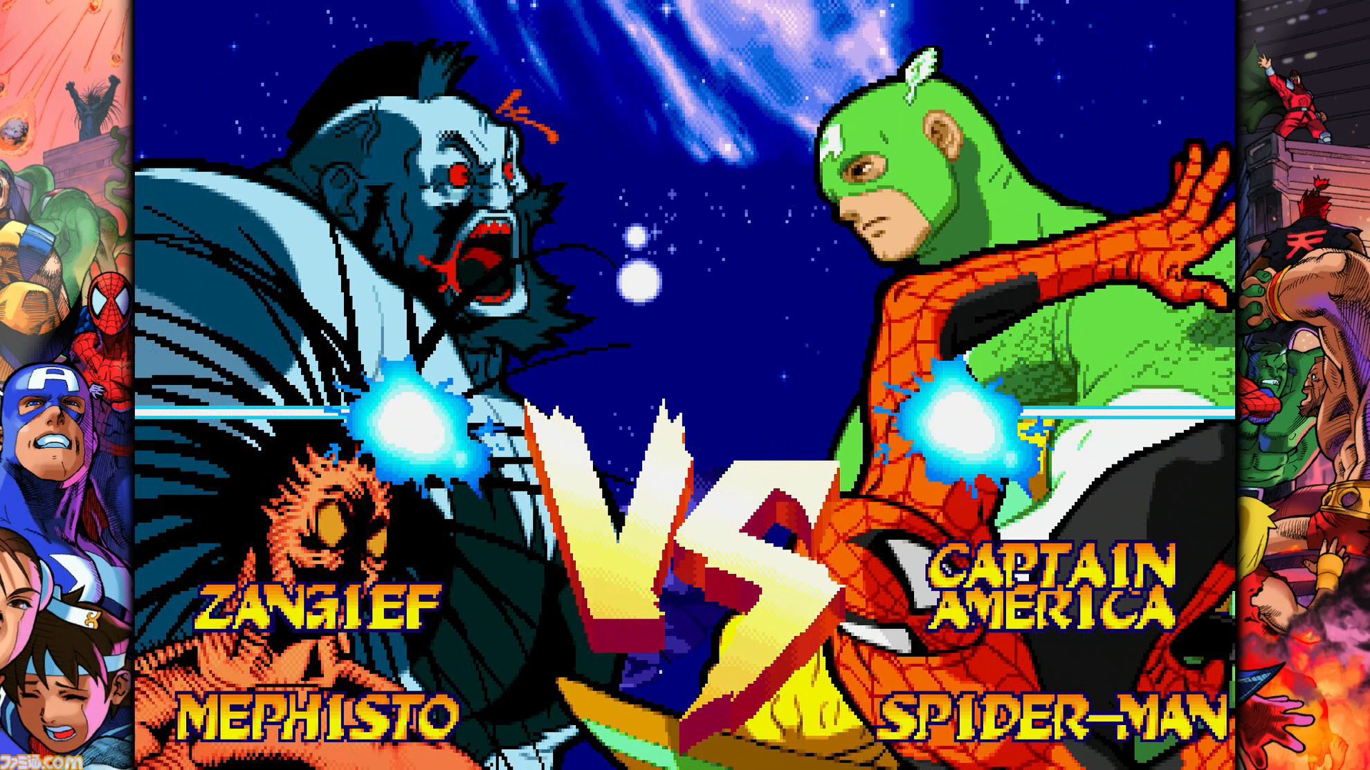 憲磨呂いるじゃん!!『マーベルVSカプコン ファイコレ』先行レビュー第2弾。隠しキャラもお手軽に使える、神コレクションタイトル間違いナシ
