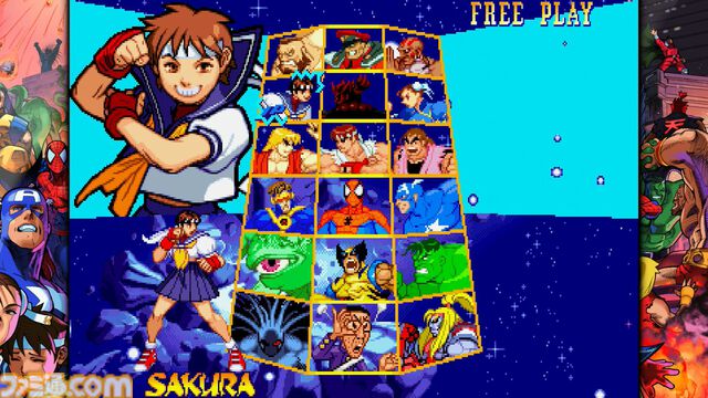 憲磨呂いるじゃん!!『マーベルVSカプコン ファイコレ』先行レビュー第2弾。隠しキャラもお手軽に使える、神コレクションタイトル間違いナシ