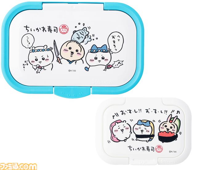 "むちゃうま!!ちいかわ寿司"が9月6日より期間限定オープン。ちいかわたちがかわいいお寿司に。マスコットや醤油皿などのグッズを販売