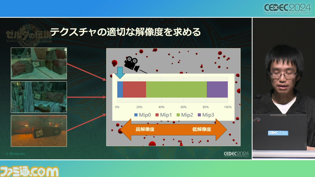 『ゼルダの伝説 ティアキン』の空島は“積極的に放置”されていた。空、地上、地底の3つの世界と制作環境のすべてをシームレスにつないだ技術【CEDEC2024】
