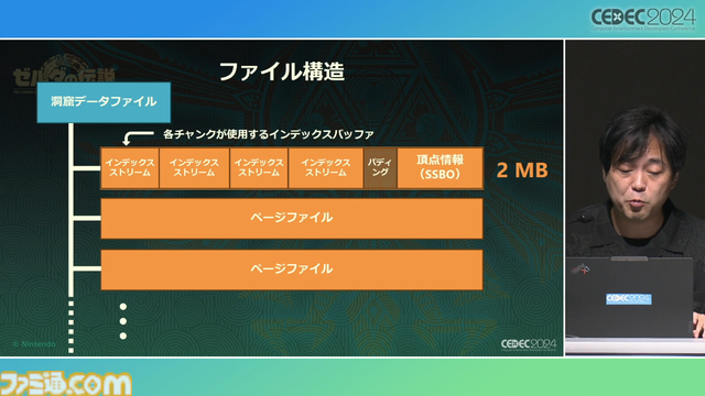 『ゼルダの伝説 ティアキン』の空島は“積極的に放置”されていた。空、地上、地底の3つの世界と制作環境のすべてをシームレスにつないだ技術【CEDEC2024】