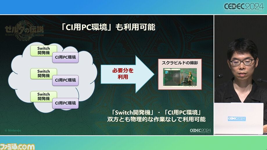 『ゼルダの伝説 ティアキン』スクラビルドは組み合わせが膨大すぎて開発チームもお手上げ？ やらないものを決定しても12万通りの組み合わせが存在【CEDEC2024】