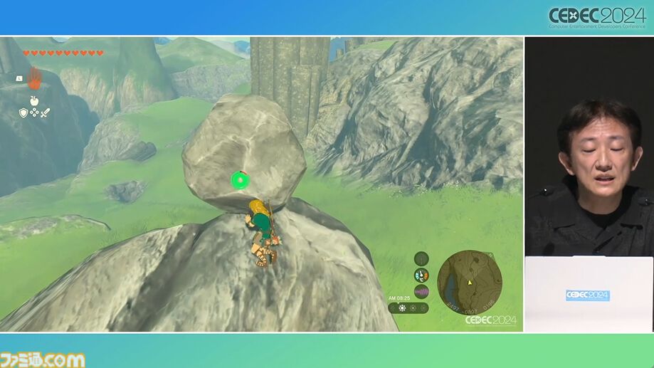 『ゼルダの伝説 ティアキン』スクラビルドは組み合わせが膨大すぎて開発チームもお手上げ？ やらないものを決定しても12万通りの組み合わせが存在【CEDEC2024】