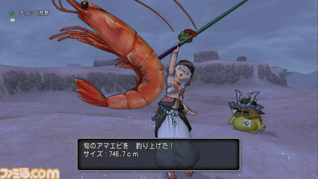 『ドラゴンクエストX　オンライン』プレイ日記　副賞のかっぱえびせんが食べたい！ 第8回フィッシングコンテスト“アマエビグランプリ”開催中（第486回）