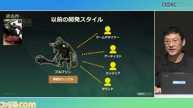 『ゼルダの伝説 ティアキン』サウンドチームに起きた革新。開発データが資料になる“動く仕様書”で実現したフラットな物づくり【CEDEC2024】