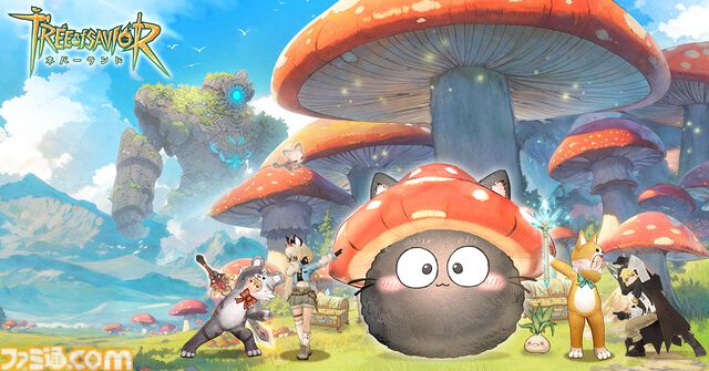 【TOS新作】スマホMMORPG『ツリーオブセイヴァー：ネバーランド』事前登録スタート。世界樹を救う冒険や、ときにはのんびり農家生活