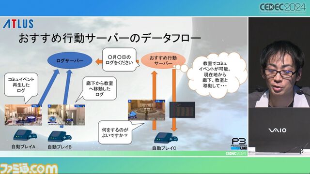 『ペルソナ3 リロード』エンディングまで自動プレイでバトル、フィールド、イベントなど37パートを試してバグを検出。人の手なら300日かかる作業コストを削減【CEDEC2024】