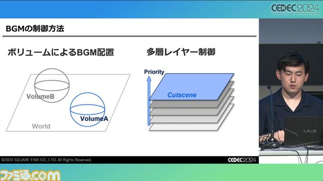 『FF7 リバース』泥沼から抜け出す秘策は“気合い”。圧倒的物量を処理したサウンドチームが語る開発裏話【CEDEC2024】