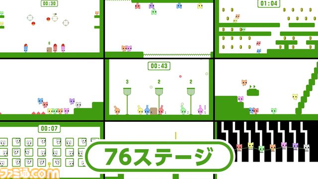 『ピコパーク2』本日配信開始！ 最大8人で遊べるわちゃわちゃ楽しい協力ゲーム最新作。全76ステージ【Nintendo Direct+Indie World】