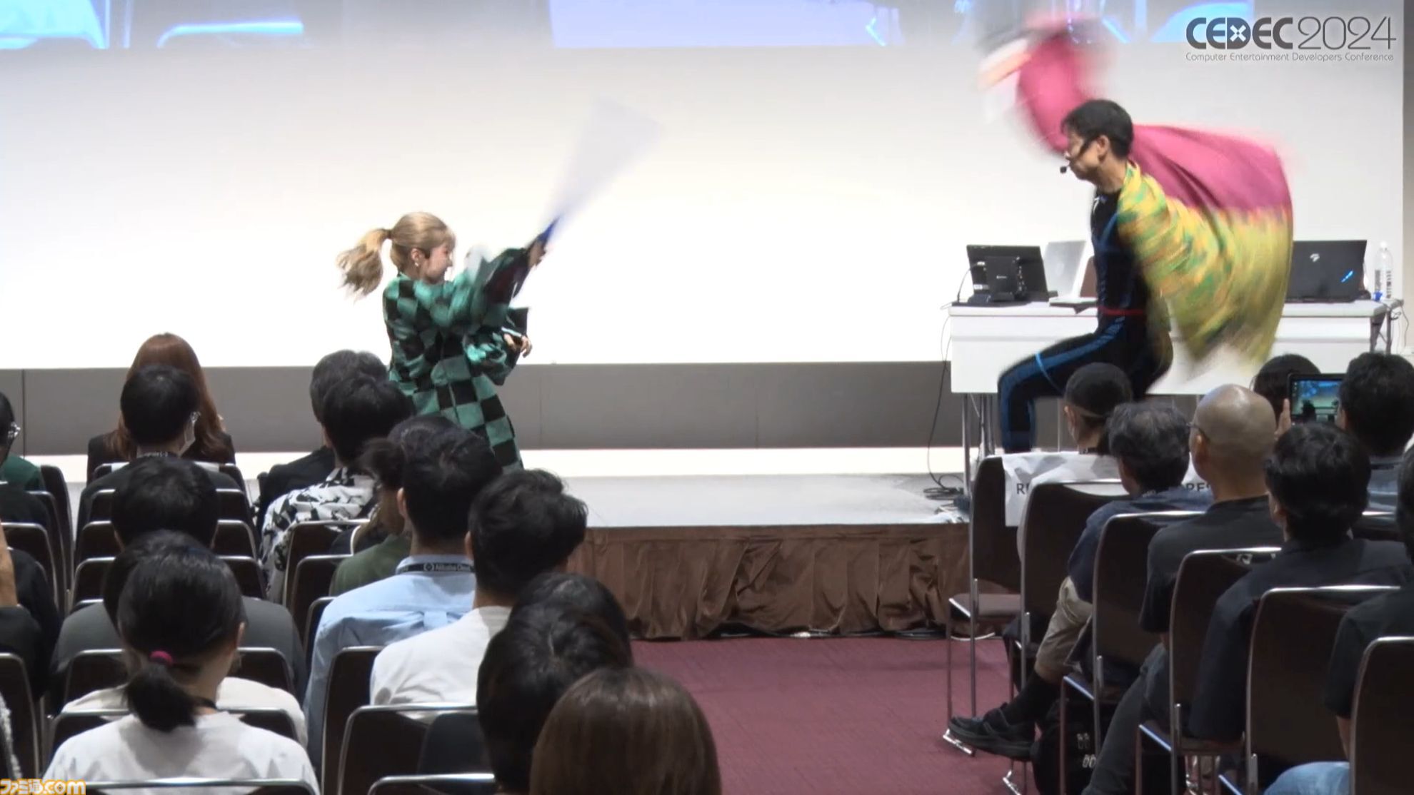 モーションアクターもクリエイター。言われた動作をキャプチャーするだけではなく、企画段階からの演技提案や実演で魅力的なゲームキャラを作り出す【CEDEC 2024】