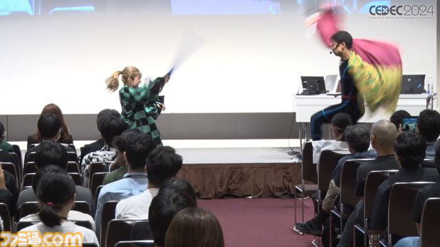 モーションアクターもクリエイター。言われた動作をキャプチャーするだけではなく、企画段階からの演技提案や実演で魅力的なゲームキャラを作り出す【CEDEC 2024】