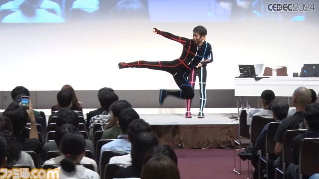 モーションアクターもクリエイター。言われた動作をキャプチャーするだけではなく、企画段階からの演技提案や実演で魅力的なゲームキャラを作り出す【CEDEC 2024】