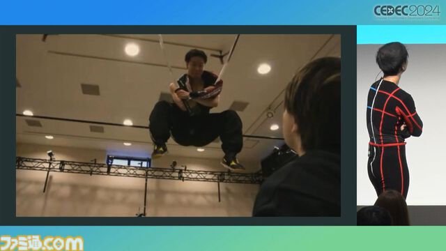 モーションアクターもクリエイター。言われた動作をキャプチャーするだけではなく、企画段階からの演技提案や実演で魅力的なゲームキャラを作り出す【CEDEC 2024】