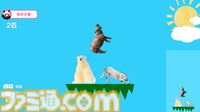 『どうぶつタワーバトル』Switchで配信開始！ とにかく動物を積み上げていくシンプルな垂直落下式パズルゲーム。オフ4人対戦＆ネット2人対戦も完備！【Nintendo Direct+Indie World】