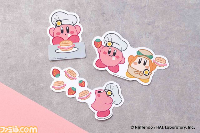 “カービィのスイーツバーガー”がカービィカフェで9月1日より販売開始。カービィの顔があしらわれたキャプテンスイーツバーガーとのコラボ商品