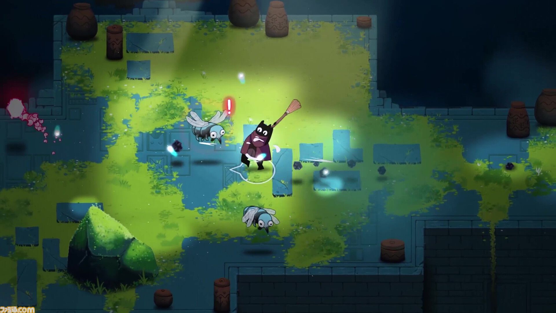 『Crypt Custodian』配信開始。死後の世界で永久に掃除を命じられた黒猫の物語がいまなら15％オフ