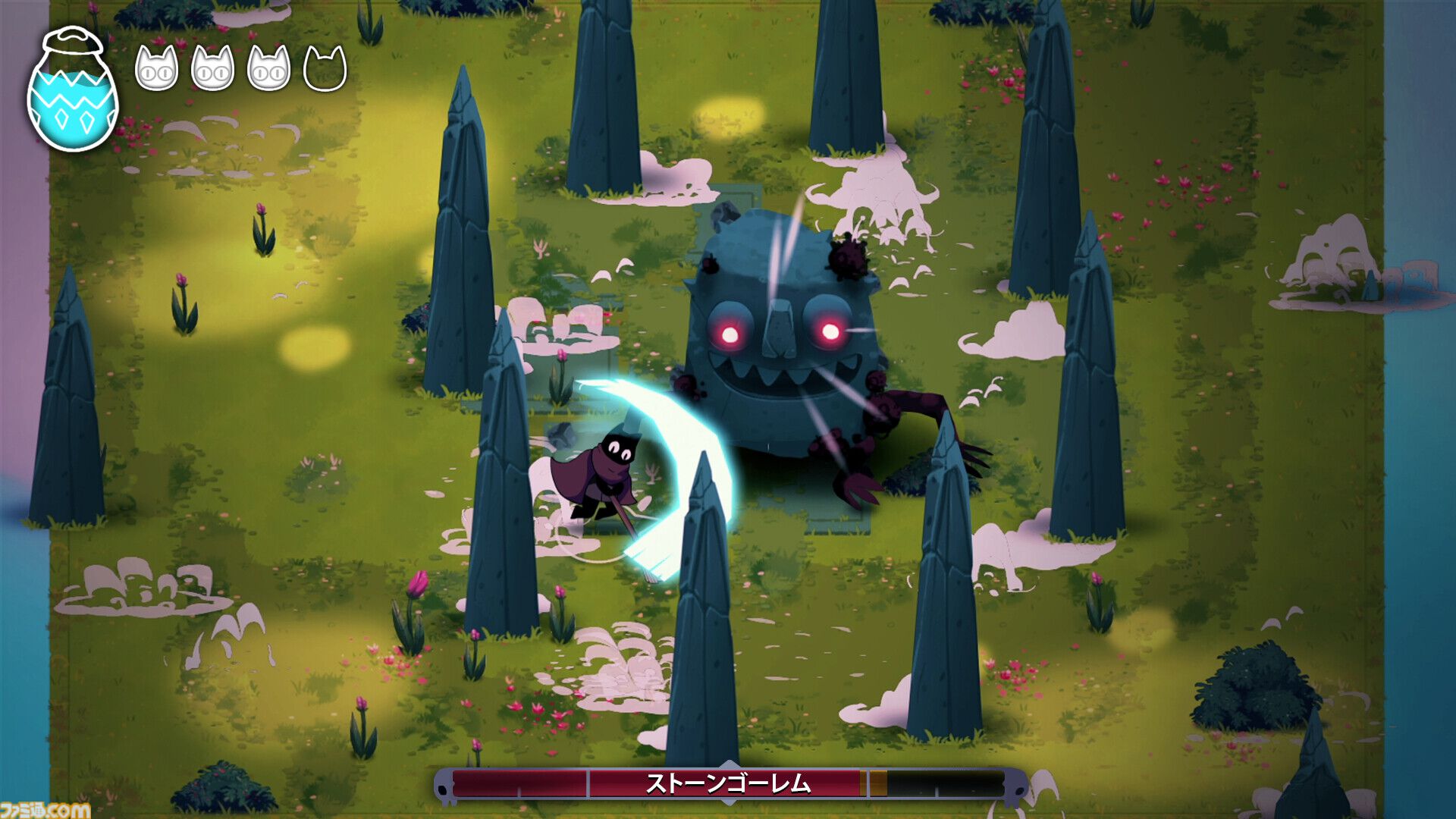 『Crypt Custodian』配信開始。死後の世界で永久に掃除を命じられた黒猫の物語がいまなら15％オフ