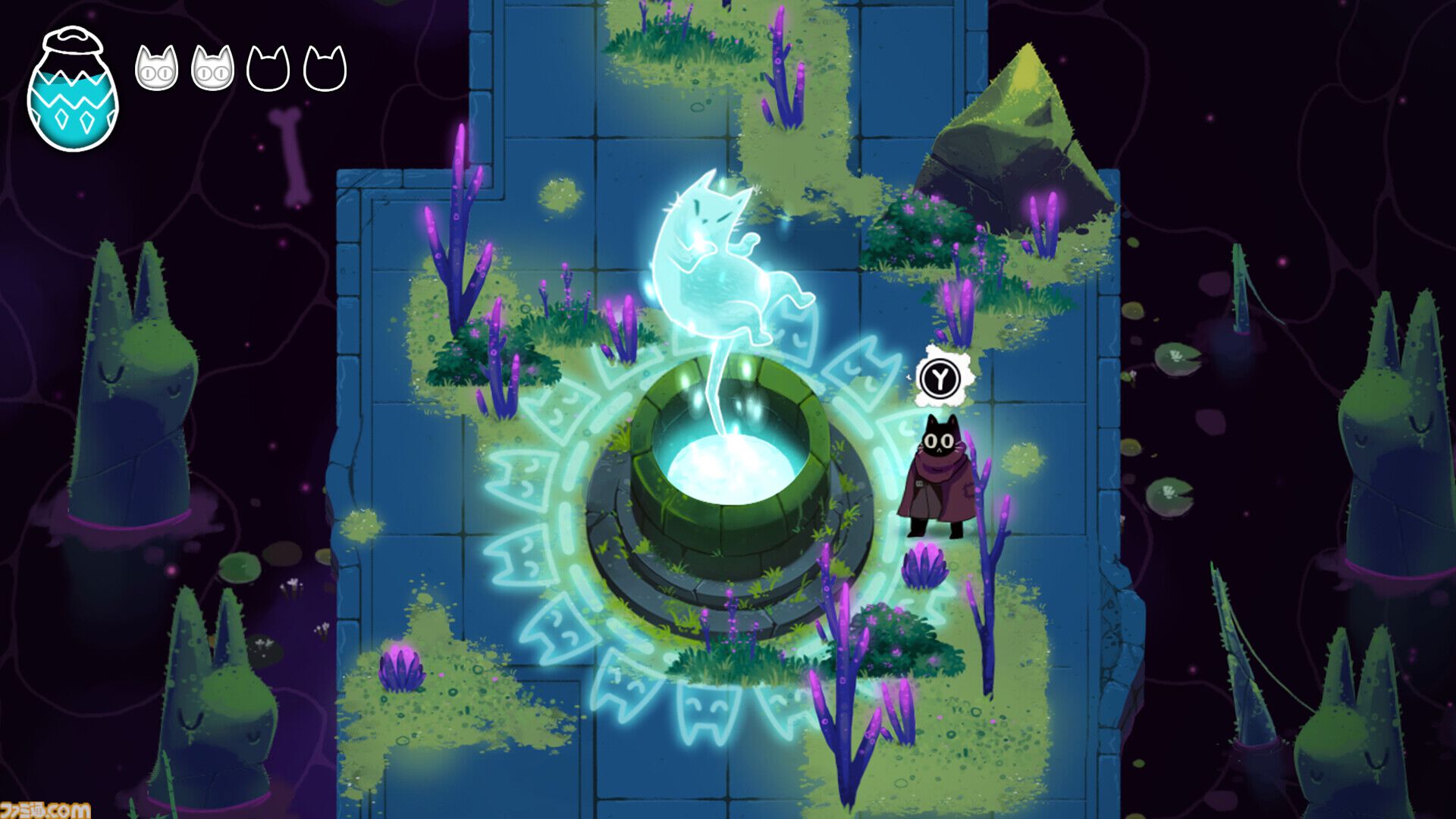 『Crypt Custodian』配信開始。死後の世界で永久に掃除を命じられた黒猫の物語がいまなら15％オフ