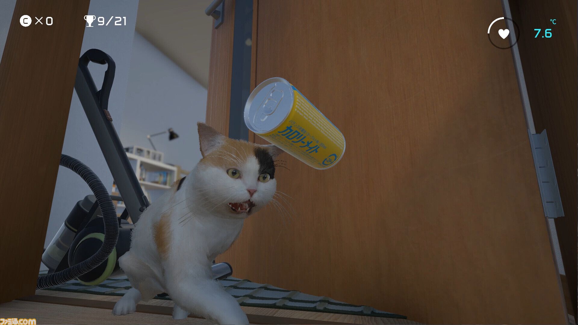 カロリーメイトがアクションゲームに！『CalorieMate LIQUID FOR GAME CREATORS』Steamページが公開。缶となって冷蔵庫を飛び出し、ゲーム開発者の元に栄養をお届け