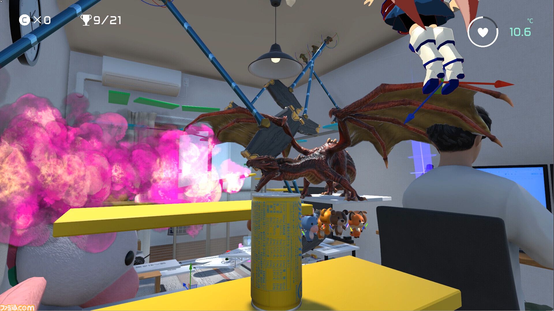 カロリーメイトがアクションゲームに！『CalorieMate LIQUID FOR GAME CREATORS』Steamページが公開。缶となって冷蔵庫を飛び出し、ゲーム開発者の元に栄養をお届け
