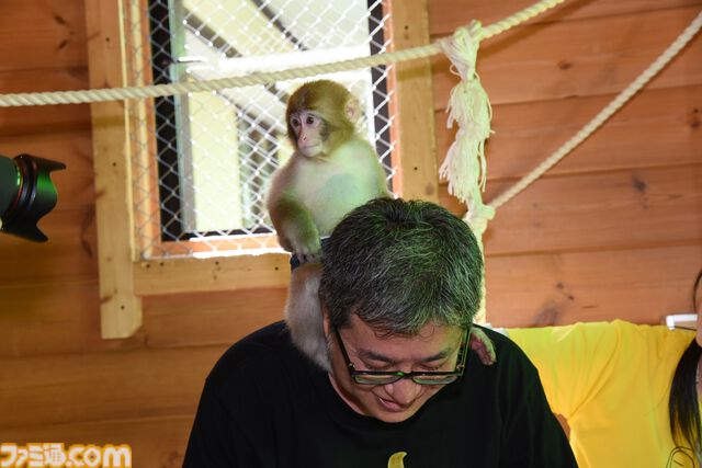 おじさんふたり、日光さる軍団のおさるランドではしゃぐ。子ざるには人間と動物の赤ちゃん両方のかわいさがあってどうにかなりそう