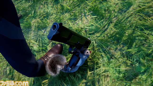 リスのガンアクション『Squirrel with a Gun』本日（8/30）発売。ハンドガンやサブマシンガンで黒服を返り討ちに。ただドングリが欲しいだけなのに
