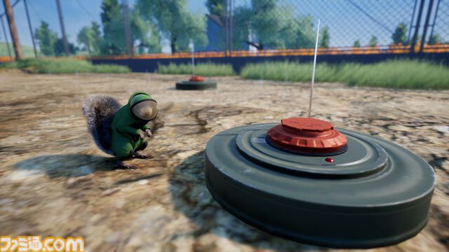 リスのガンアクション『Squirrel with a Gun』本日（8/30）発売。ハンドガンやサブマシンガンで黒服を返り討ちに。ただドングリが欲しいだけなのに