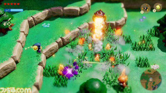 『ゼルダの伝説 知恵のかりもの』裂け目の中に広がる“無の世界”とカラクリ技師のダンペイの情報が公開。ゼルダ姫が剣士の姿になって戦うことも可能