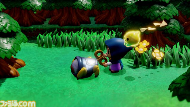 『ゼルダの伝説 知恵のかりもの』裂け目の中に広がる“無の世界”とカラクリ技師のダンペイの情報が公開。ゼルダ姫が剣士の姿になって戦うことも可能