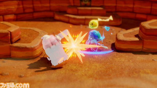 『ゼルダの伝説 知恵のかりもの』裂け目の中に広がる“無の世界”とカラクリ技師のダンペイの情報が公開。ゼルダ姫が剣士の姿になって戦うことも可能