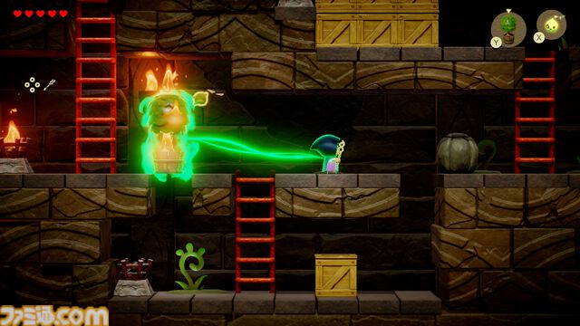 『ゼルダの伝説 知恵のかりもの』裂け目の中に広がる“無の世界”とカラクリ技師のダンペイの情報が公開。ゼルダ姫が剣士の姿になって戦うことも可能