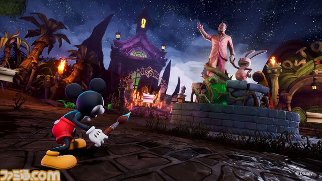 『ディズニー エピックミッキー：Rebrushed』体験版が配信開始。魔法の筆を使ったミッキーアクションゲームのリメイク作