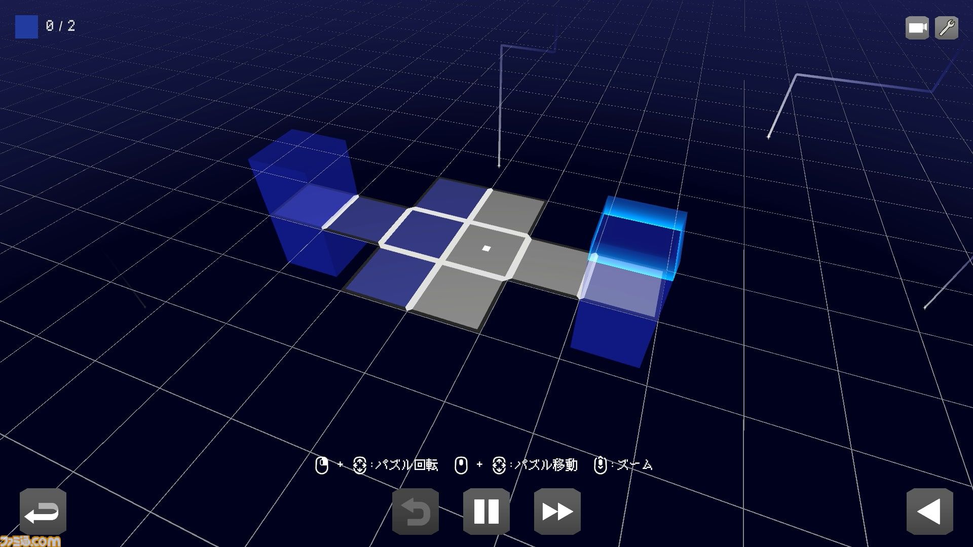 立方体展開パズル『siX Planes』発売中。空間把握能力を試す全160問。パズルを自作＆共有することも可能