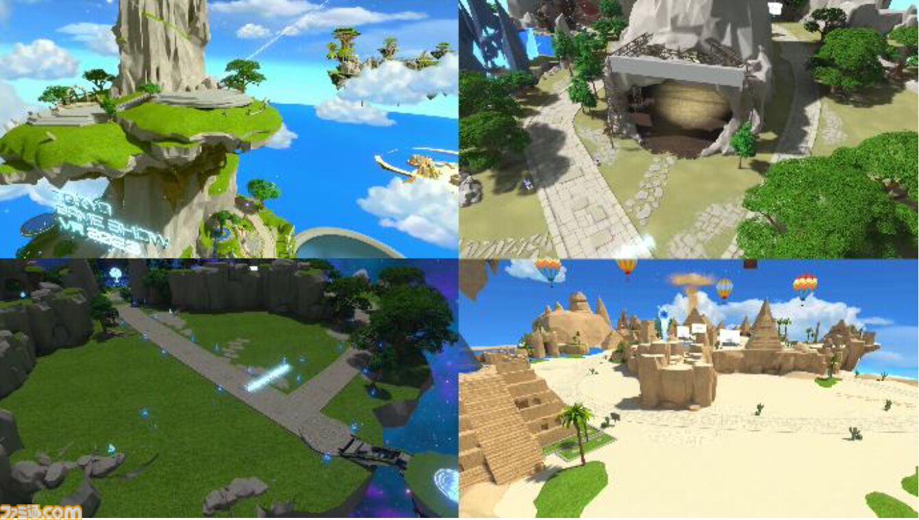 【東京ゲームショウ】バーチャル会場は9月20日から開催。今年の舞台は天空に浮かぶゲームの国“ゲームアイランド”