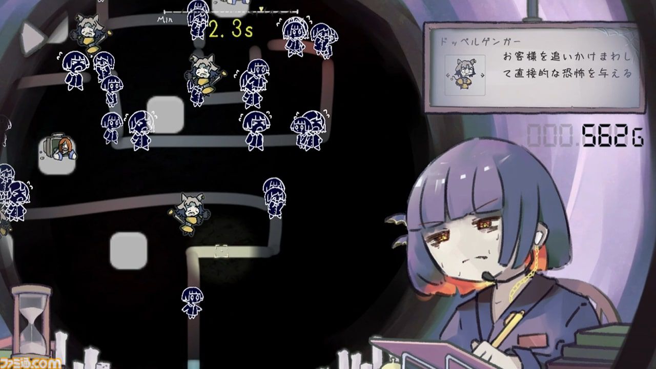 『HauntedManager』最恐お化け屋敷作りゲームが年末リリース予定。客を途中退場させるのが目的。ただしお化けはとてもかわいい【じつは七尺しかない八尺も登場】