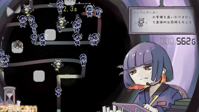 『HauntedManager』最恐お化け屋敷作りゲームが年末リリース予定。客を途中退場させるのが目的。ただしお化けはとてもかわいい【じつは七尺しかない八尺も登場】