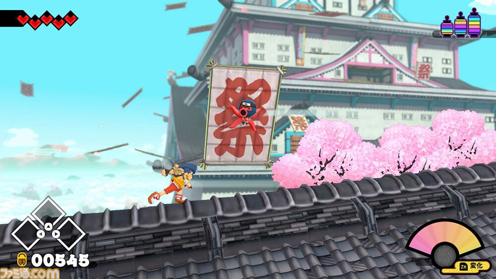 『豆狸のバケル』本日（9/3）発売。Switch版に追加要素を加え登場。『ゴエモン』の開発者が手がける日本を舞台にしたアクションゲーム