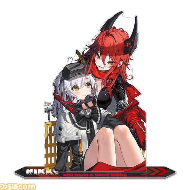 週刊ファミ通『NIKKE』2周年特集号のグッズ付きセットが予約開始。リリーバイス、レッドフードとスノーホワイト：イノセントデイズのアクスタなど付属【ニケ】