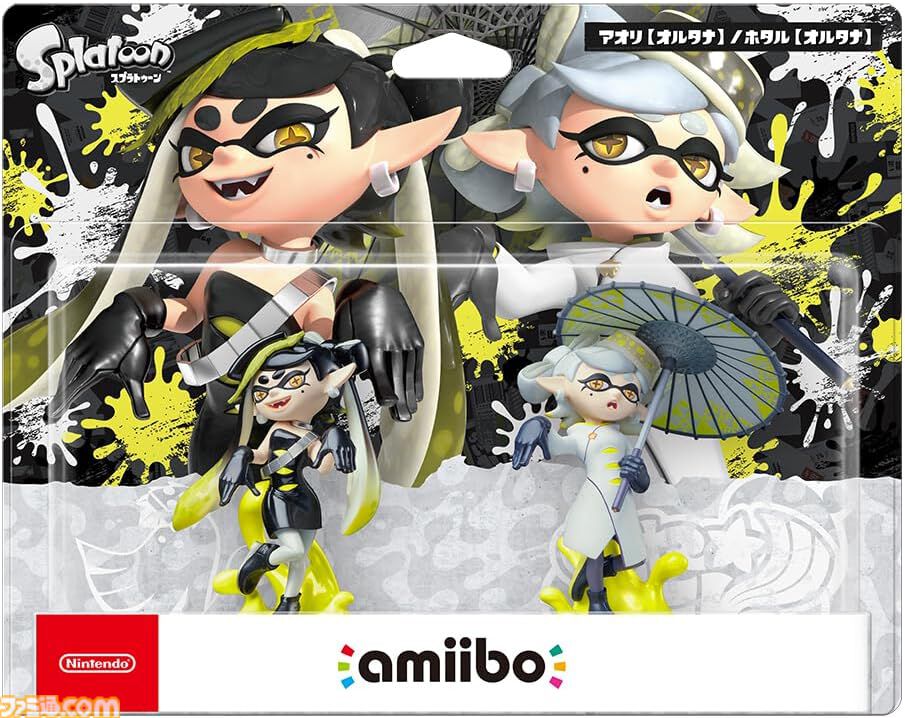 スプラトゥーン3』アオリ＆ホタル（オルタナ）、ヒメ＆イイダ（サイド・オーダー）の新amiiboセットが本日（9/5）発売 |  ゲーム・エンタメ最新情報のファミ通.com