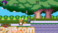 『東風谷早苗の神風とともに』東方Project・早苗さん主人公の横スクロールアクション、Steamストアページ公開。『星のカービィ』インスパイアで妖怪を吸いこんでスペルに変える