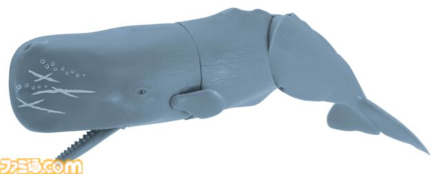 ダイオウイカ＆マッコウクジラ、当たるのはどっち？ カプセルトイ“あそべる生物フィギュア”シリーズより“深海のひみつ 巨大クジラVS巨大イカ”が10月上旬に発売