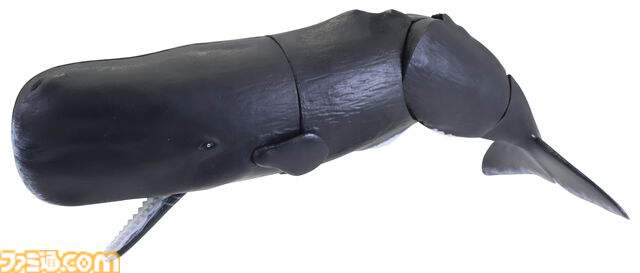 ダイオウイカ＆マッコウクジラ、当たるのはどっち？ カプセルトイ“あそべる生物フィギュア”シリーズより“深海のひみつ 巨大クジラVS巨大イカ”が10月上旬に発売