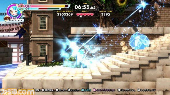 『爆裂！スイーツランド』Switch版が9月5日発売。魔法少女なのにド派手な近接攻撃でボコボコに敵を蹴散らす。タイトル名すらぶっ壊す横スクロールアクションが爆誕