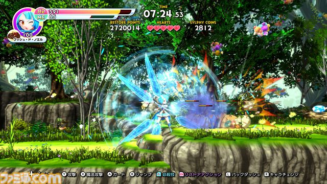 『爆裂！スイーツランド』Switch版が9月5日発売。魔法少女なのにド派手な近接攻撃でボコボコに敵を蹴散らす。タイトル名すらぶっ壊す横スクロールアクションが爆誕