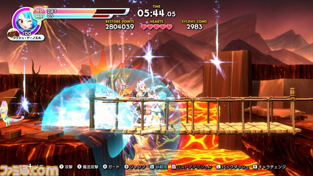 『爆裂！スイーツランド』Switch版が9月5日発売。魔法少女なのにド派手な近接攻撃でボコボコに敵を蹴散らす。タイトル名すらぶっ壊す横スクロールアクションが爆誕