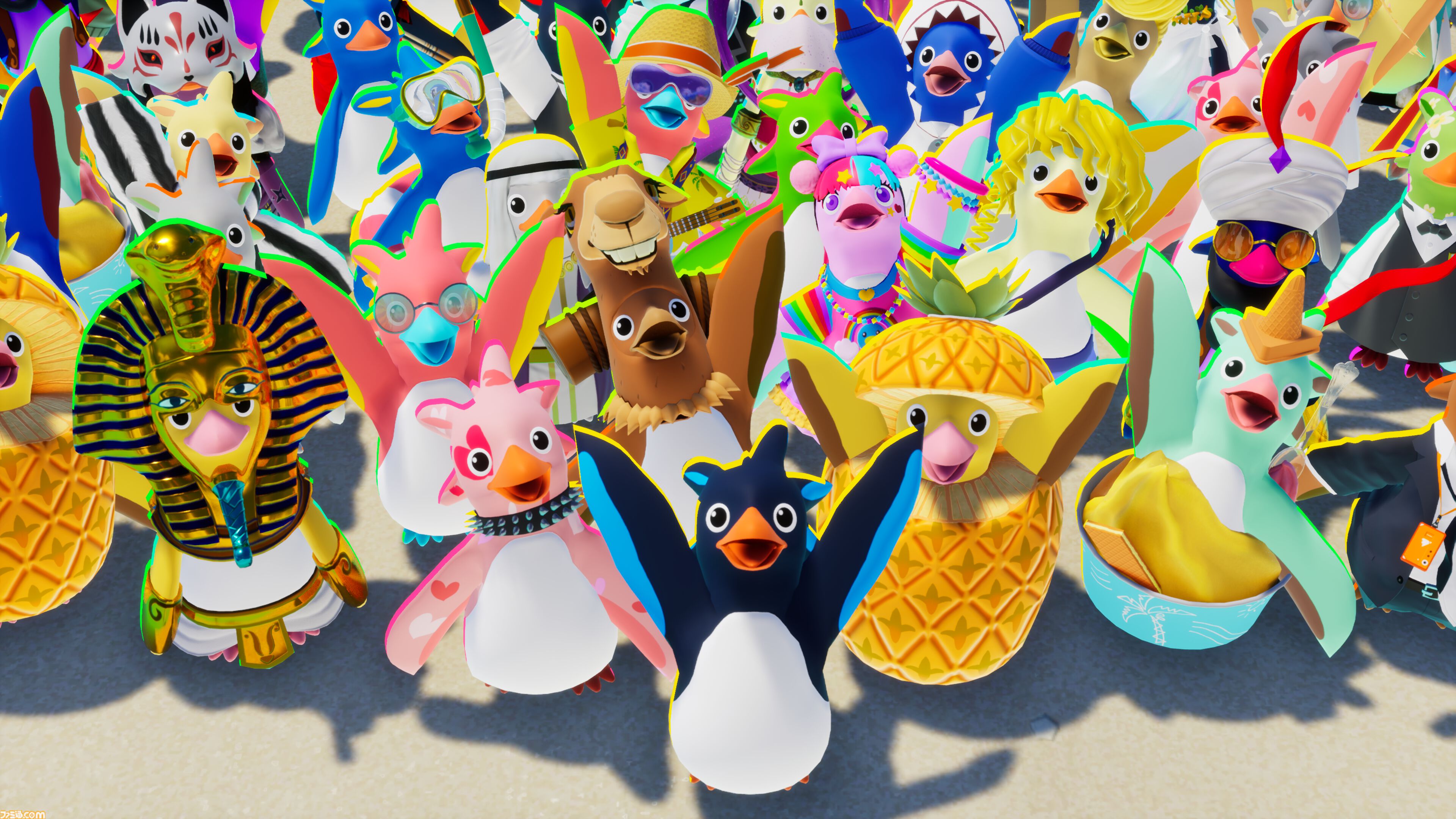 『Faaast Penguin』オープンベータテストが9月7日～9日にPS5、PCで実施。最大40人のハチャメチャペンギンレースを先行プレイ
