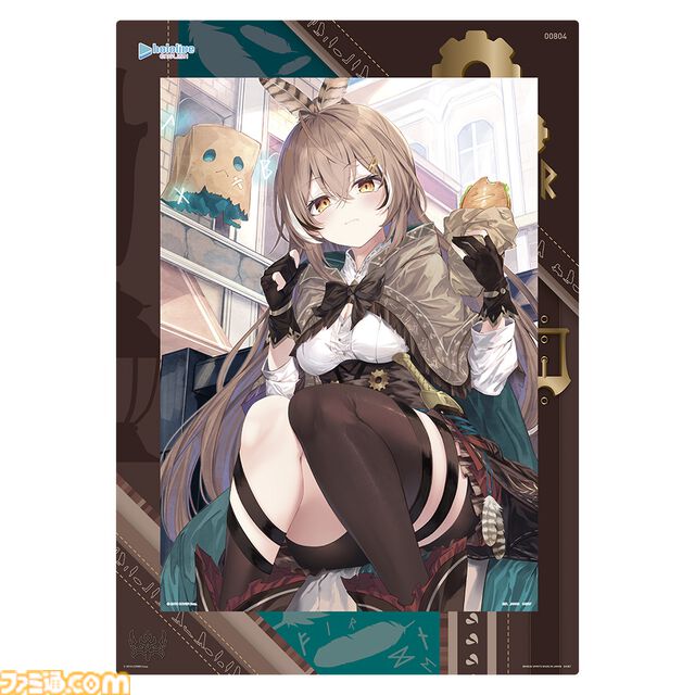 【ホロライブ】一番くじ本日（9/7）発売。がうる・ぐらや森カリオペ、IRyS、オーロ・クロニ―たちENメンバー10名のビジュアルボードが勢ぞろい。ラストワン賞にはすべてのイラストを収録