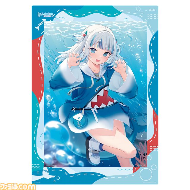 【ホロライブ】一番くじ本日（9/7）発売。がうる・ぐらや森カリオペ、IRyS、オーロ・クロニ―たちENメンバー10名のビジュアルボードが勢ぞろい。ラストワン賞にはすべてのイラストを収録